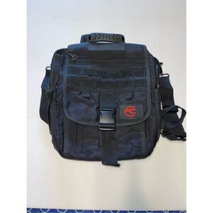 Flying‎ Circle Military Style Black Business Backpack Crossbody A56